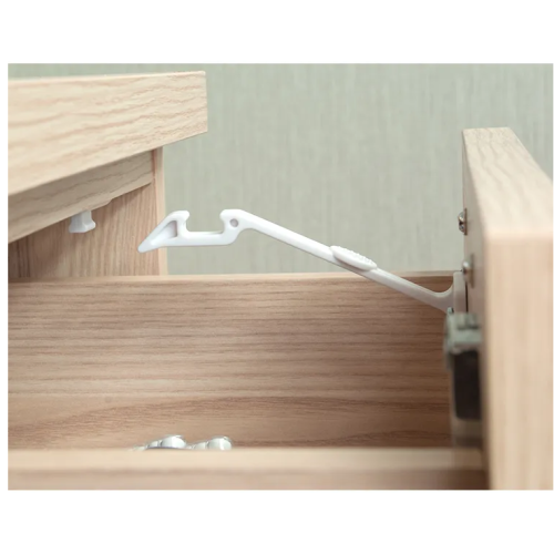 Baby Furniture Adhesive Built-in drawer lock Loaded Latches